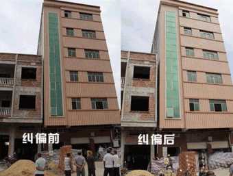 芜湖镜湖区倾斜纠正
